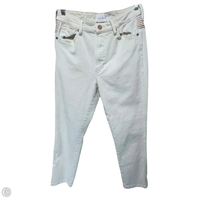 Jeans Boot Cut By Dear John In Cream, Size: 4/27