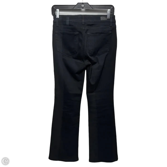 Jeans Boot Cut By Paige In Black Denim, Size: 2