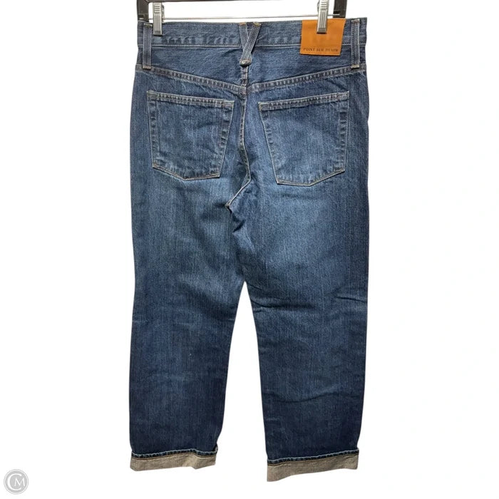 Jeans Boyfriend By point sur In Blue Denim, Size: 2
