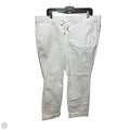 Jeans Boyfriend By Torrid In White Denim, Size: 2x