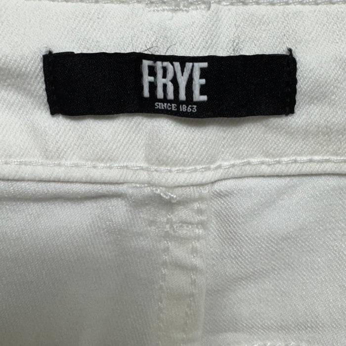 Jeans Designer By Frye In White, Size: 12/31