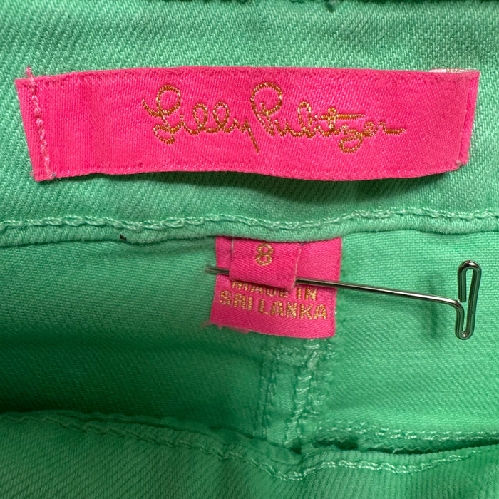 Jeans Designer By Lilly Pulitzer In Green Denim, Size: 8