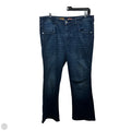 Jeans Flared By Pilcro In Blue Denim, Size: 14/32