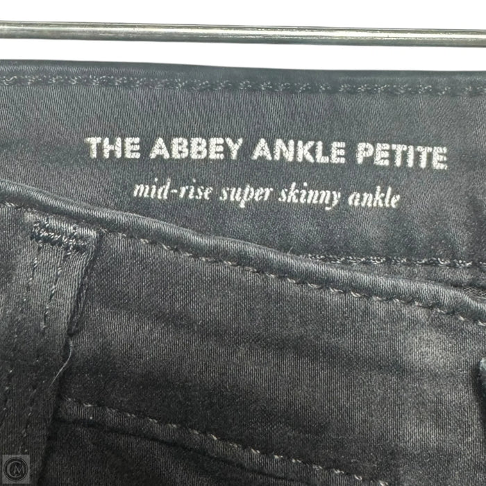 Jeans Skinny By Adriano Goldschmied In Black, Size: 31 petite