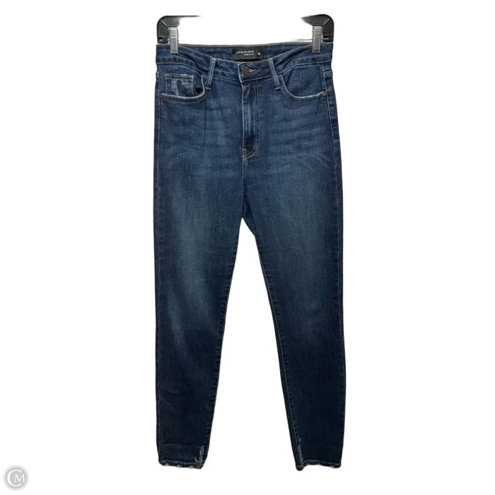 Jeans Skinny By Just Black In Blue Denim, Size: 6/28