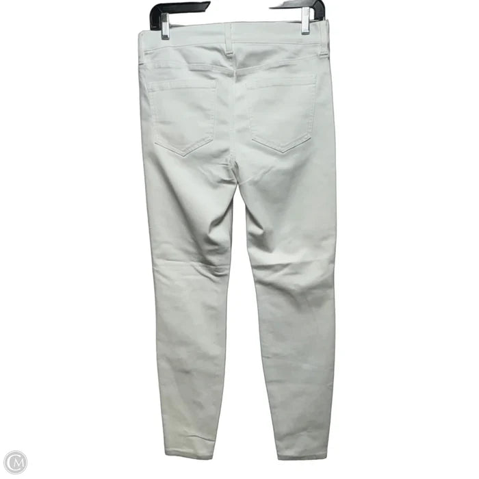 Jeans Skinny By Liverpool In White, Size: 4