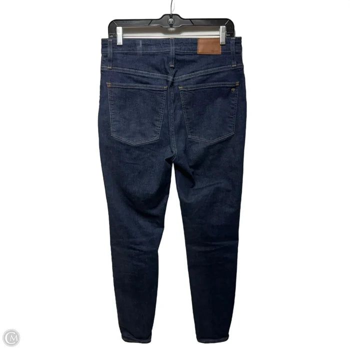 Jeans Skinny By Madewell In Blue Denim, Size: 10/30
