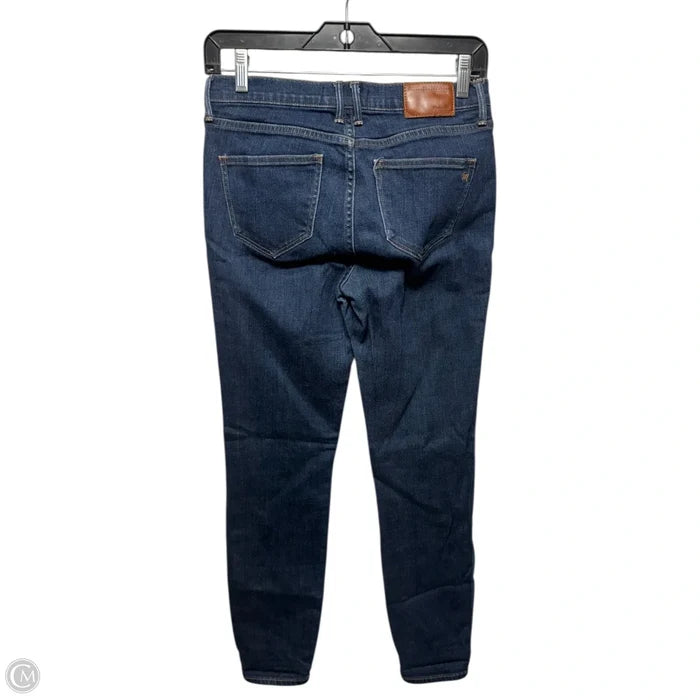 Jeans Skinny By Madewell In Blue Denim, Size: 2
