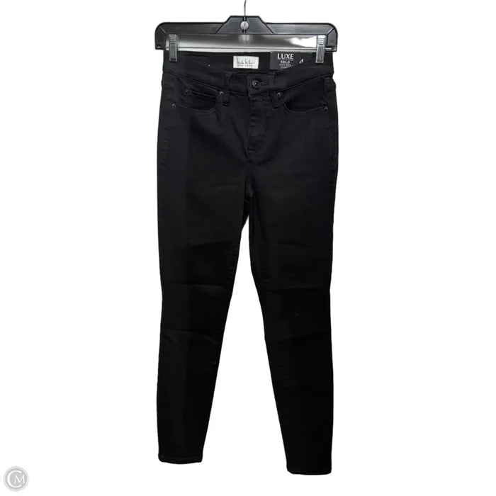 Jeans SoHo High Rise Skinny By Nicole Miller In Black, Size: 4