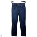 Jeans Straight By Paige In Blue Denim, Size: 2