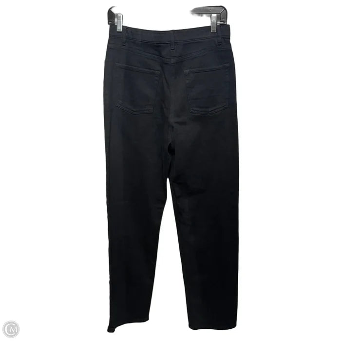 Jeans Straight By Wilfred In Black Denim, Size: 8