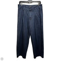 Jeans Wide Leg By Banana Republic In Blue Denim, Size: 10/30 P