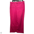 Jeans Wide Leg By Talbots In Pink Denim, Size: 14
