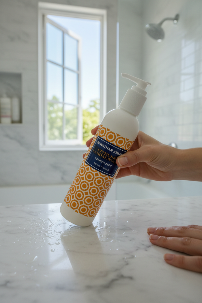 Conditioner Lifestyle – Shower Shelf Close-Up
