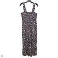 Jumpsuit By Loft In Floral Print, Size: L
