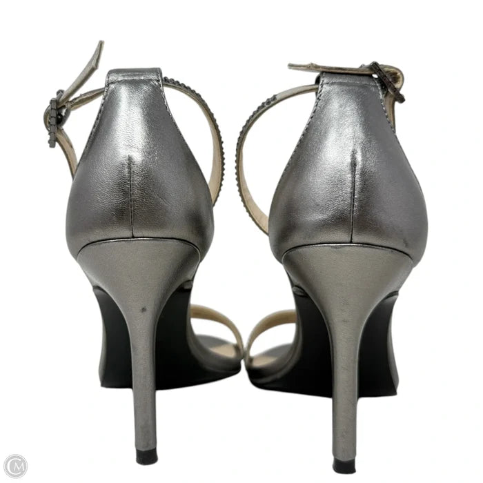 Kacey Evening Sandals By Pelle Moda In Pewter, Size: 7