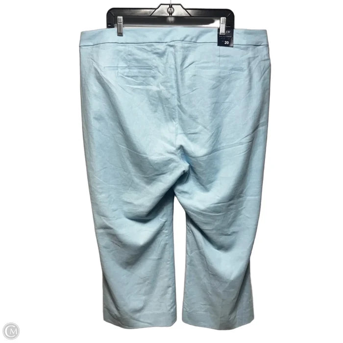 Kelsey Pants Linen By J. Crew In Blue, Size: 20