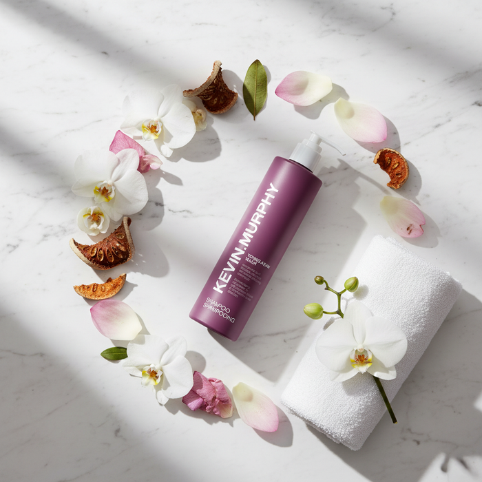 Circular Flat Lay - Orchid & Restorative Elements