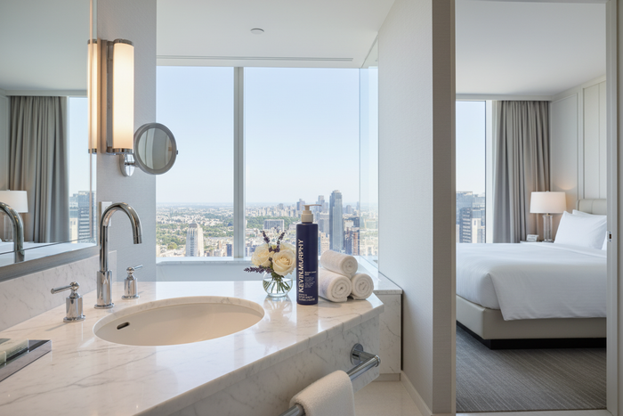 Hotel bathroom