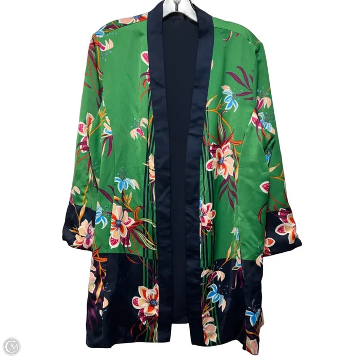 Kimono By Unbranded In Floral Print, Size: Osfm