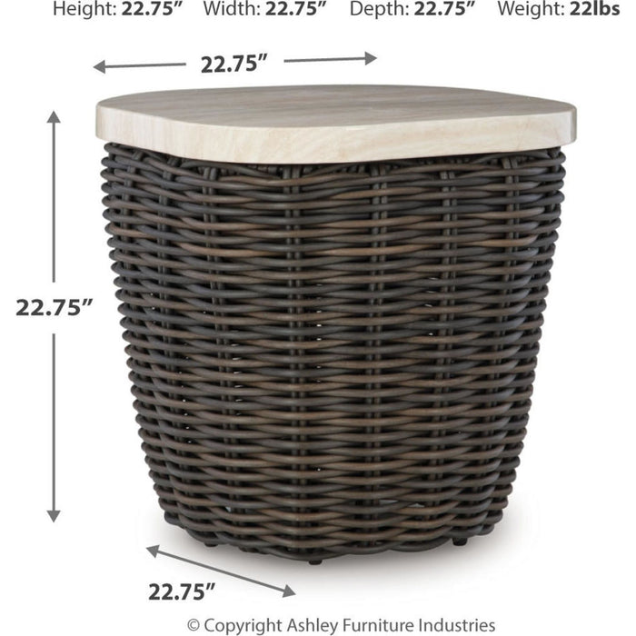 Kimora Outdoor End Table