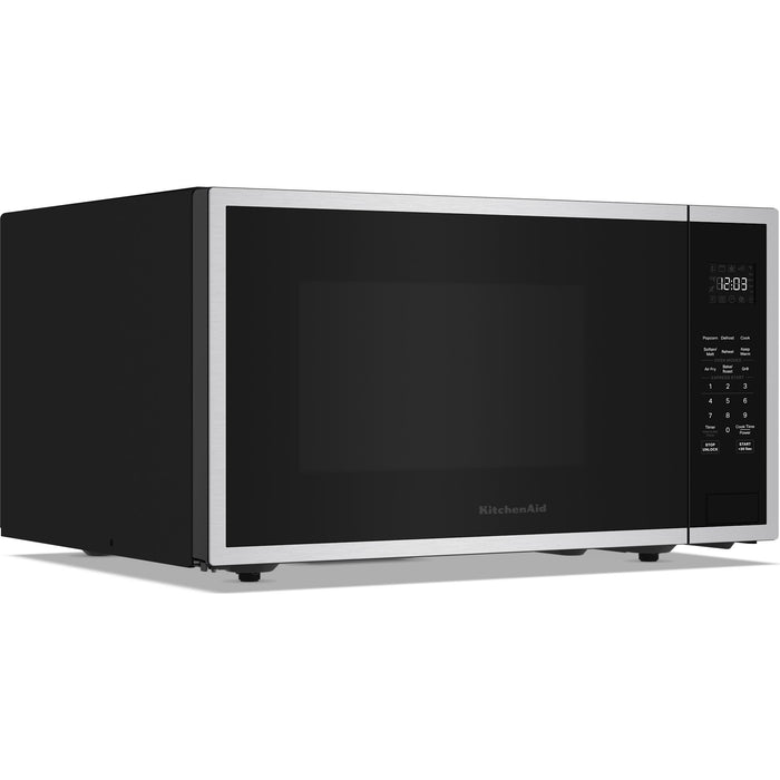 KitchenAid 1.5 CF Countertop Microwave with Air Fry Function - PrintShield Stainless (KMCS522SPS)
