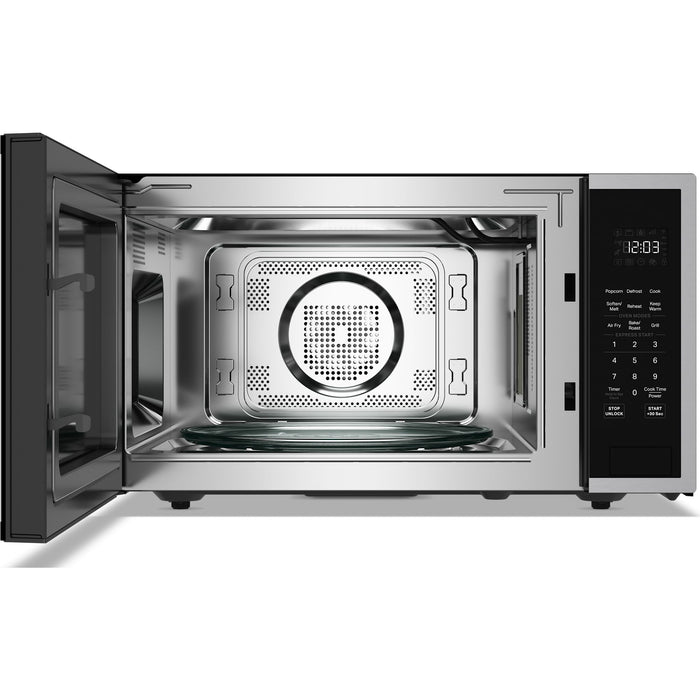 KitchenAid 1.5 CF Countertop Microwave with Air Fry Function - PrintShield Stainless (KMCS522SPS)