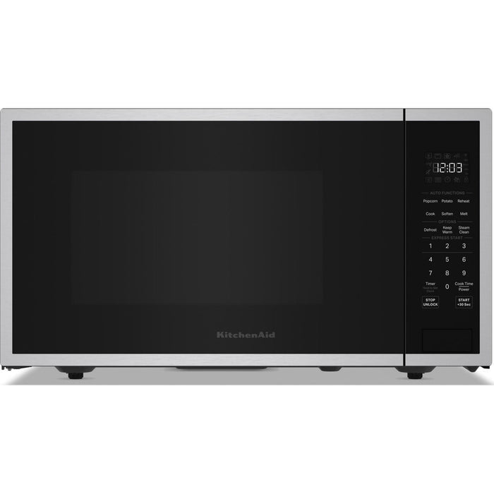 KitchenAid 1.6 CU. FT. Countertop Microwave - Stainless Steel (YKMCS122SSS)