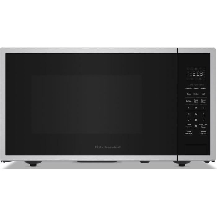 KitchenAid 1.6 CU. FT. Countertop Microwave - Stainless Steel (YKMCS122SSS)