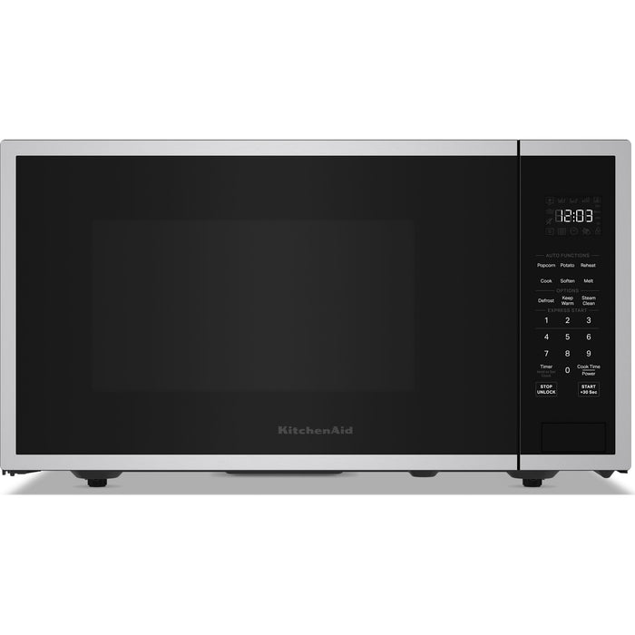 KitchenAid 1.6 CF Countertop Microwave with Auto Functions - PrintShield Stainless (YKMCS122SPS)