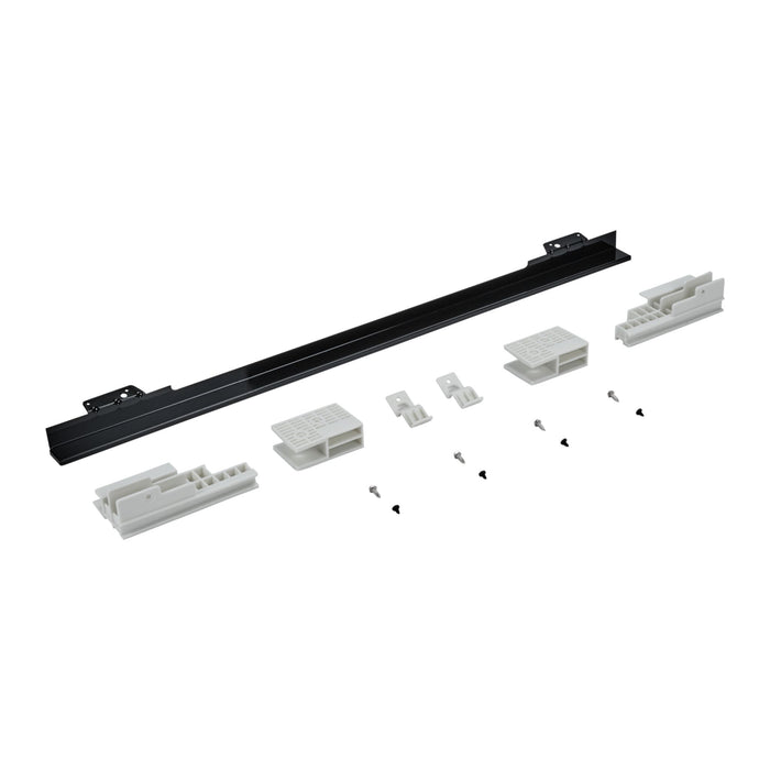 KitchenAid 30" Wall Range Flush Installation Trim Kit, Black - Black (W10752688)
