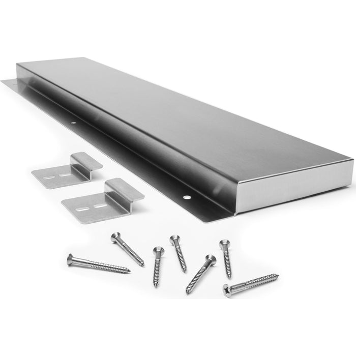KitchenAid 6A€ (15.2 cm ) Slide-in Range Backsplash, Stainless - Stainless Steel (W10655450)