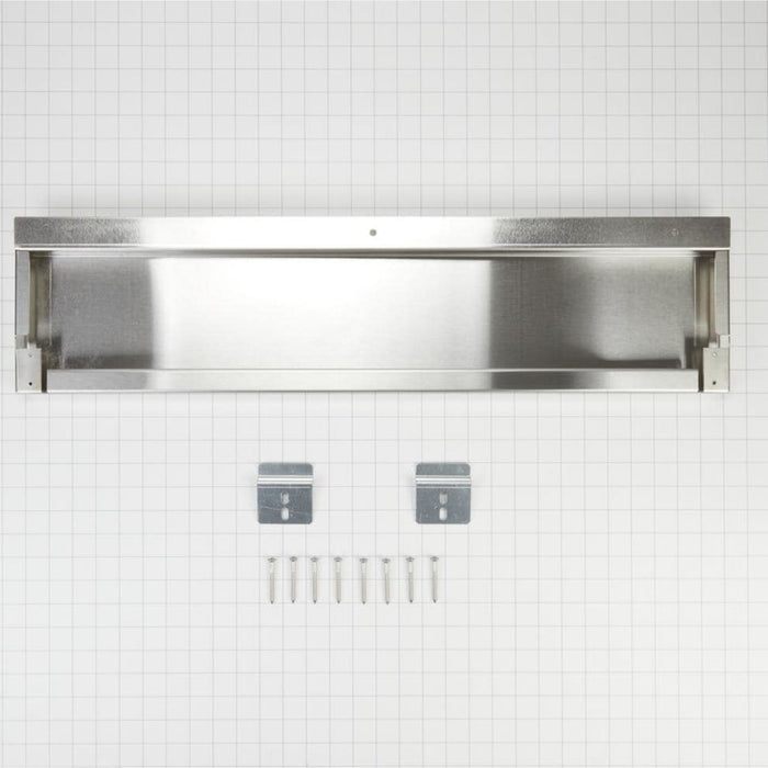 KitchenAid 6-Inch (15.2 cm ) Slide-in Range Backsplash, Stainless -Stainless Steel (W10655450)