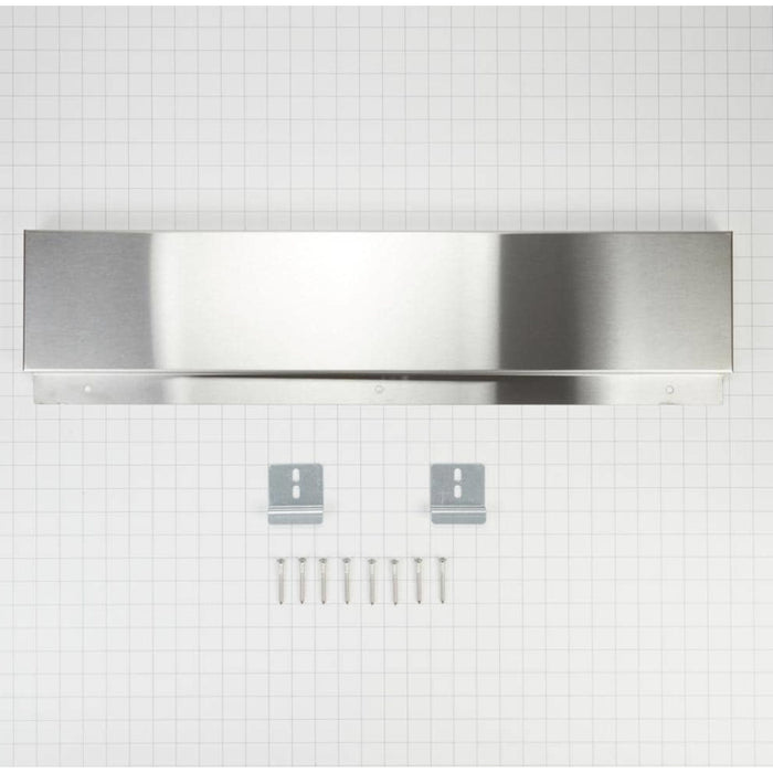 KitchenAid 6-Inch (15.2 cm ) Slide-in Range Backsplash, Stainless -Stainless Steel (W10655450)
