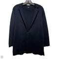 Knit Blazer By Talbots In Navy, Size: Mp