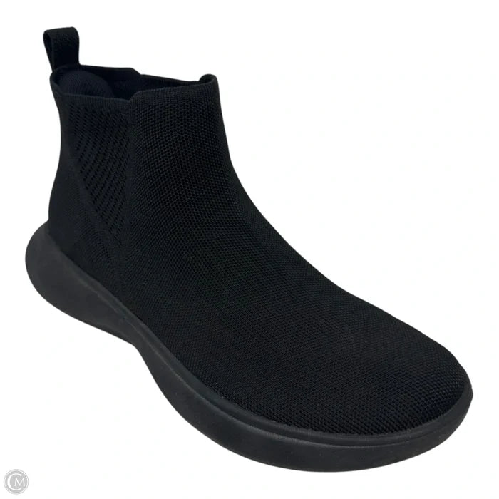 Knit Boots Ankle Flats By Vivaia In Black, Size: 9 (40)
