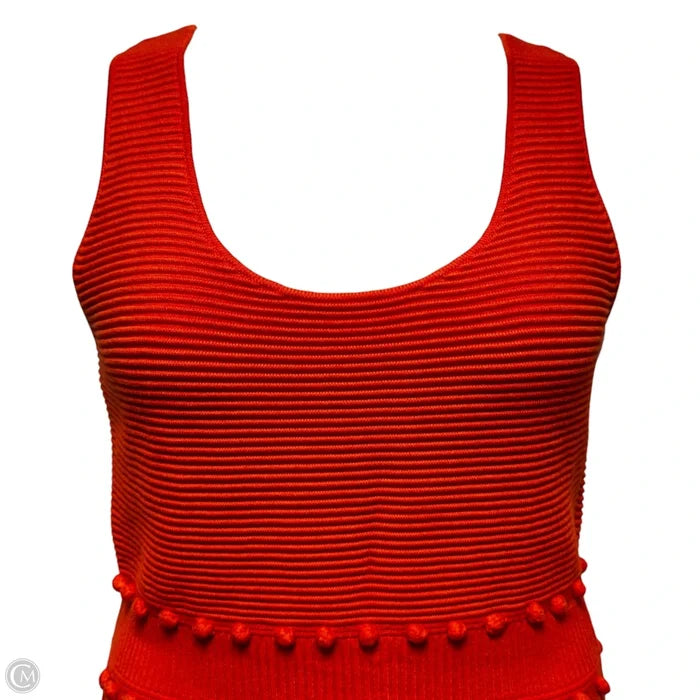Knit Dress Designer By Milly In Orange, Size: M