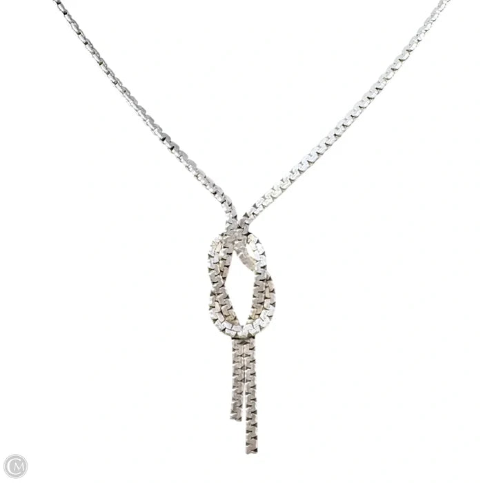 Knot Chain Necklace Sterling Silver