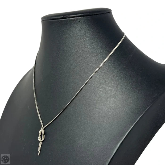 Knot Chain Necklace Sterling Silver