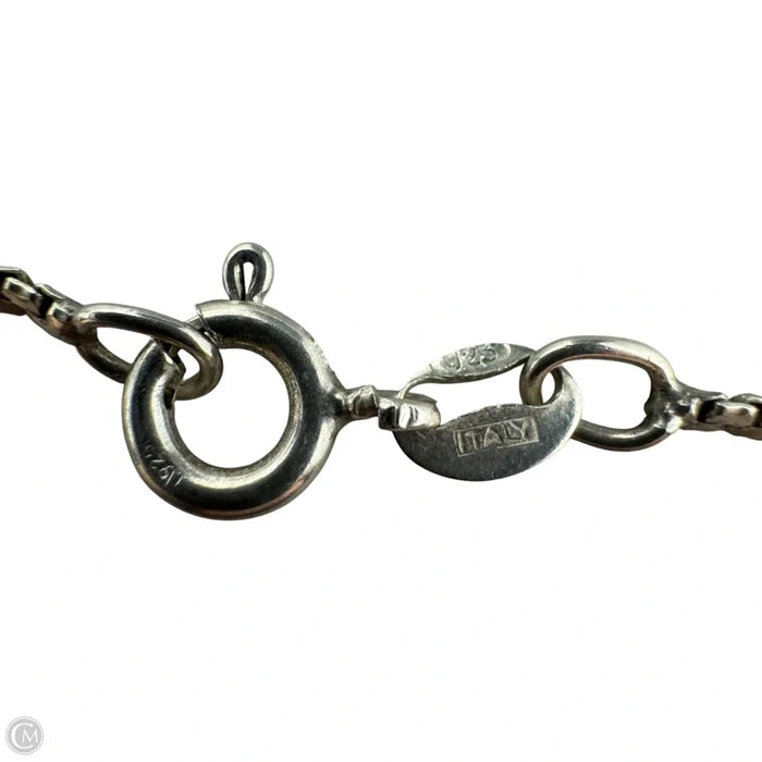 Knot Chain Necklace Sterling Silver