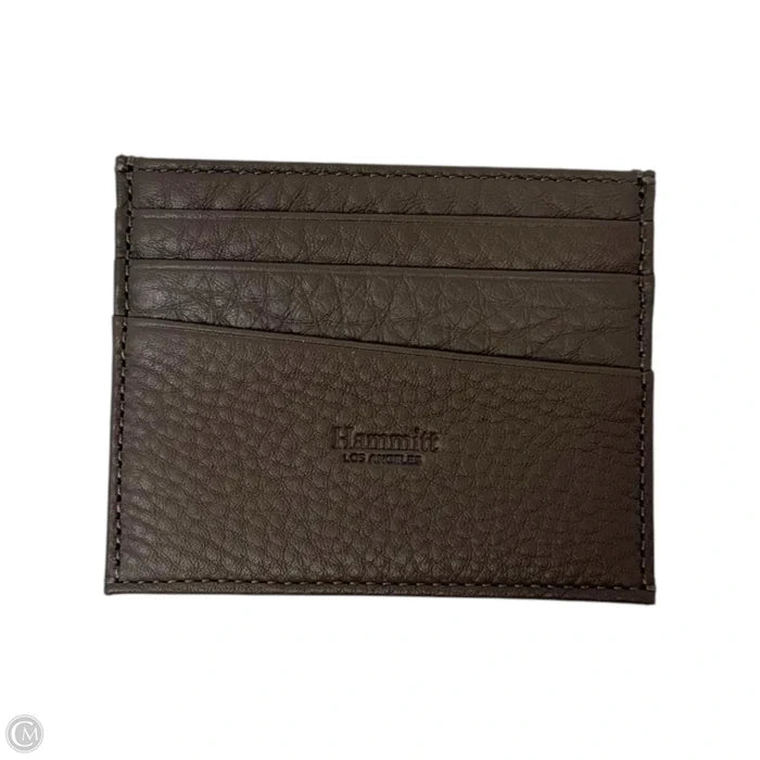 Leather Cardholder Wallet By Hammitt, Size: Small