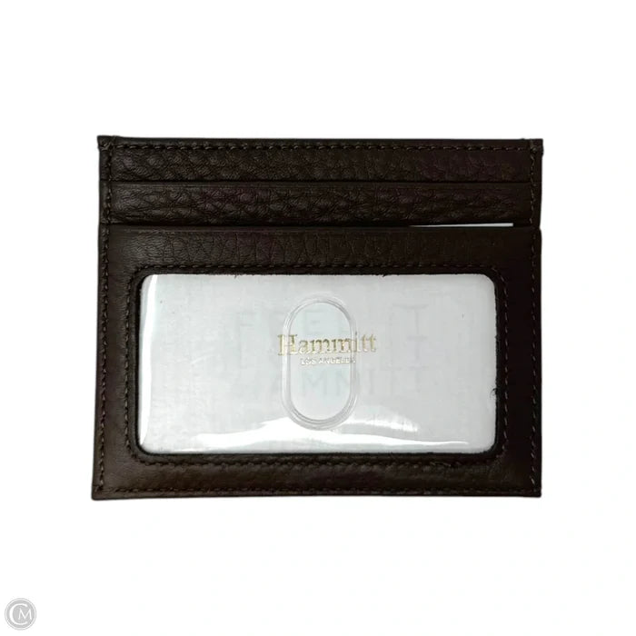Leather Cardholder Wallet By Hammitt, Size: Small