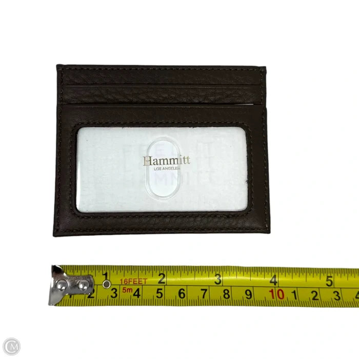 Leather Cardholder Wallet By Hammitt, Size: Small