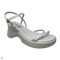 Leonel Platform Sandals By Jeffrey Campbell In White, Size: 7