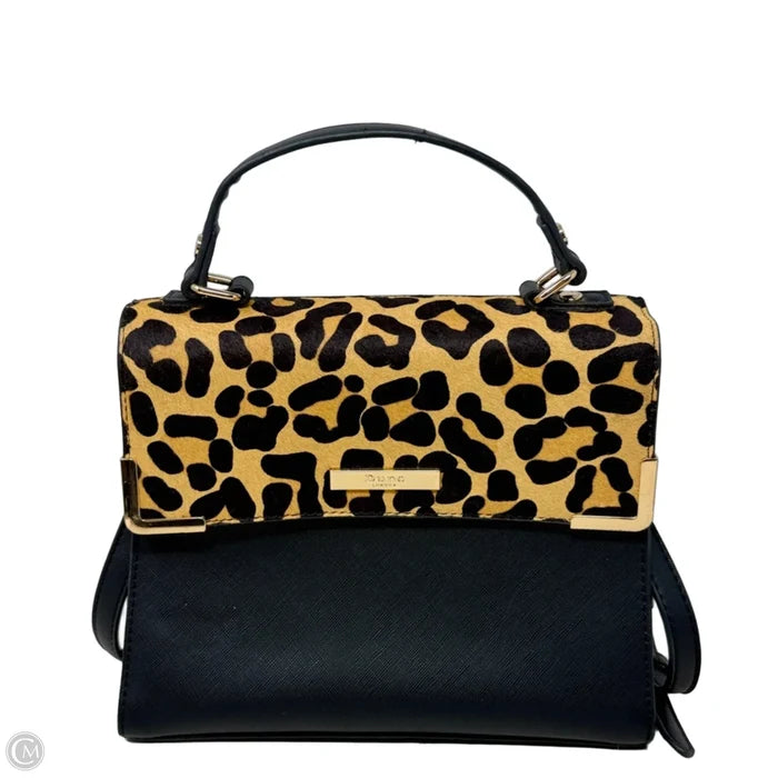 Leopard Print Crossbody Bag By Dune, Size: Medium