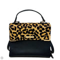 Leopard Print Crossbody Bag By Dune, Size: Medium