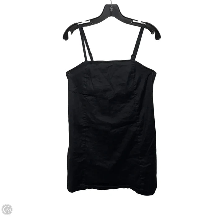 Linen Blend Dress Casual Short By Athleta In Black, Size: S