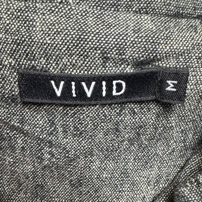 Linen Jacket Other By Vivid In Grey, Size: M