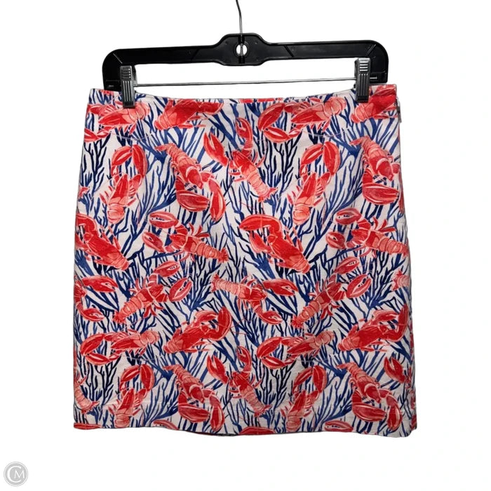 Lobster Skirt Mini & Short By Talbots In Animal Print, Size: 4