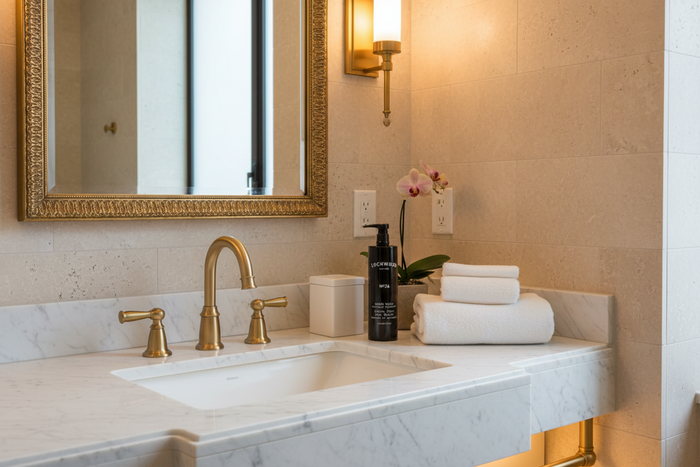 Luxury Bathroom Vanity with Sink